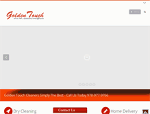 Tablet Screenshot of drycleaningpeabody.com